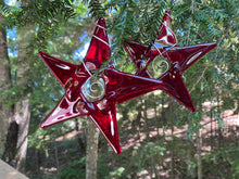 Load image into Gallery viewer, Fused Star Ornament (8 variants)