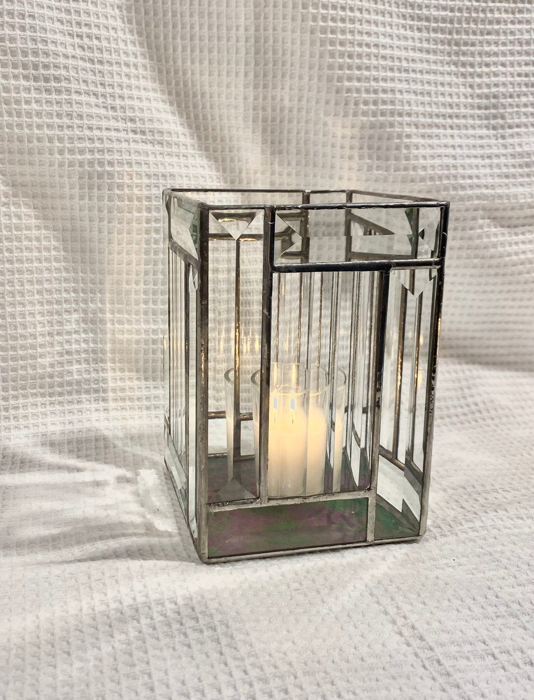 Industrial Reed Candle Holders