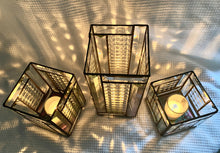 Load image into Gallery viewer, Industrial cube Candle Holders
