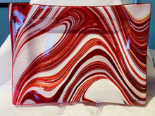 Load image into Gallery viewer, Red and White swirl
