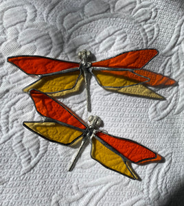 Dragonflies sun catchers